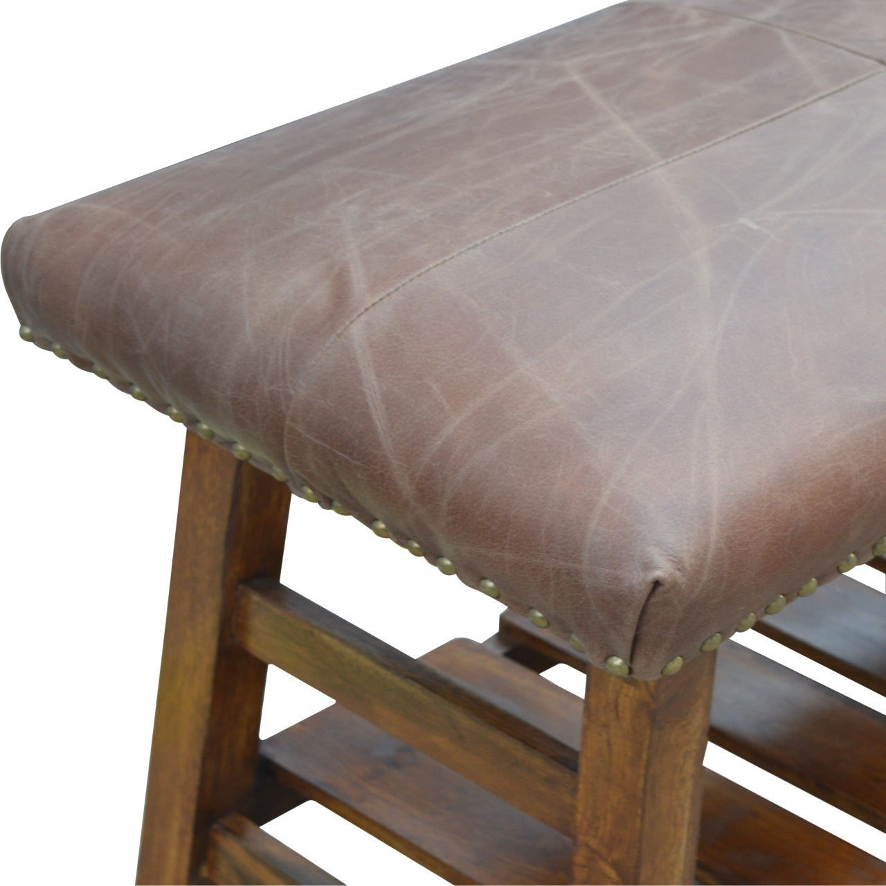 Buffalo Hide Bench